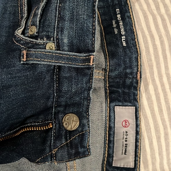 AG EX-BOYFRIEND SLIM SZ 24R/ great condition - Picture 6 of 7
